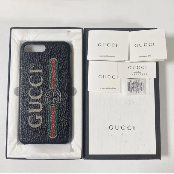 CFL) Authentic Gucci iPhone 8 / iPhone SE 2nd Gen Phone case  display picture 2